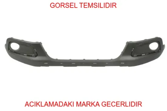 Ön Tampon Deflektörü Siyah    2008 Peugeot 9802520680 resmi