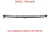 Ön tampon üst ızgara     c3 ıı peugeot  9803502080 resmi