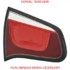 Stop sol bagaj c3 peugeot  9803934380 resmi