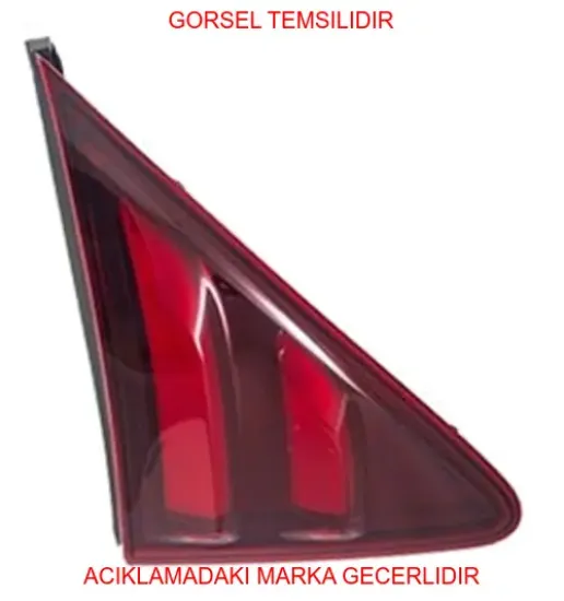Sol arka iç stop peugeot  9805511380 resmi
