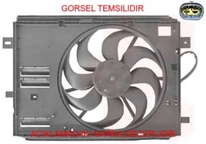 Fan Motoru Rifter Peugeot    CITROEN 9806313880 resmi