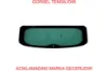Arka kapak camı peugeot  9807297080 resmi