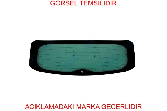 Arka kapak camı peugeot  9807297080 resmi