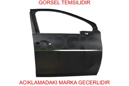 Sağ ön kapı 5p peugeot  9807820680 resmi