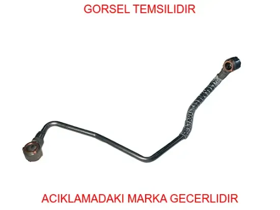 Turbo yağ borusu 208-2008-3008-5008 peugeot  9809842680 resmi
