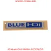Blue hdi yazı peugeot  98104750VD resmi