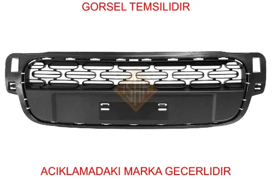 Ön tampon orta plastiği  c3 peugeot  98120618XT resmi