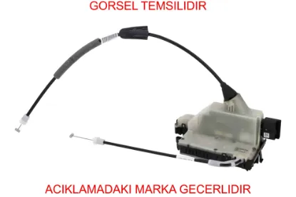 Ön kapı kilidi sağ    208-2008 peugeot  9812500780 resmi