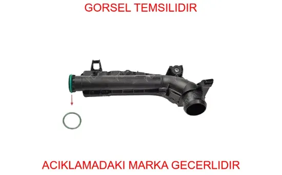 Turbo Çikiş Borusu   2008 Peugeot  9812735880    9812735880 resmi