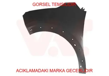 Ön çamurluk sol      c3 b618 peugeot  9812869080 resmi