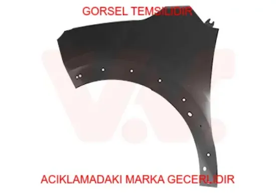 Ön çamurluk sol      c3 b618 peugeot  9812869080 resmi