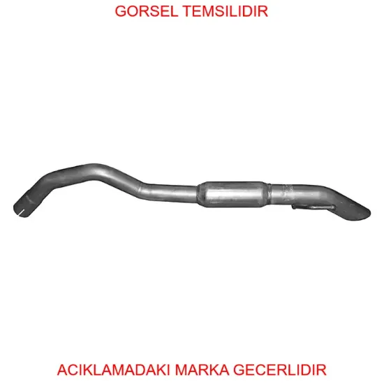 Arka susturucu peugeot  9816044480 resmi
