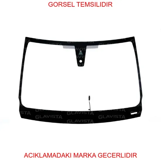 Ön cam  ısıtmalı  ve akustik   partner rifter peugeot  9816606080 resmi