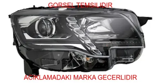 Sağ Ön Far  Rifter Allure Gt Line Peugeot 9816827180 resmi