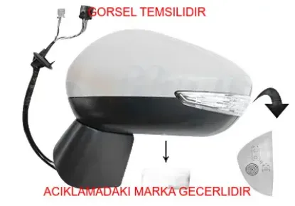 Dış dik aynası peugeot  98179852XT resmi