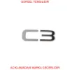 Monogram Peugeot 9818228780 resmi