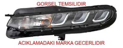 Sol ön gündüz far peugeot  9819435680 resmi