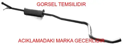 Egz ara borusu peugeot  9820641580 resmi