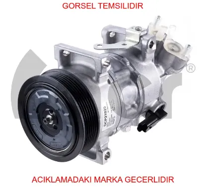 Ne kompresörü peugeot  9822184980 resmi