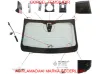 Ön cam ısıtmalı 2008 (p24e) peugeot  9825583080 resmi