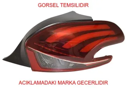 Stop Lambasi Sağ   208 Ym Peugeot    9825601180 resmi