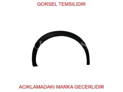 Sol ön çamurluk ay bandı ( dodik ) 2008 yeni kasa peugeot  98257364XT resmi