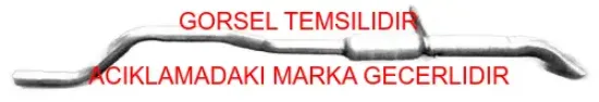 Arka susturucu peugeot  9826639480 resmi