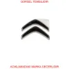 Citroen Amblem Yazi Peugeot 98277251DX resmi