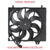 Fan motoru peugeot  9827752980 resmi