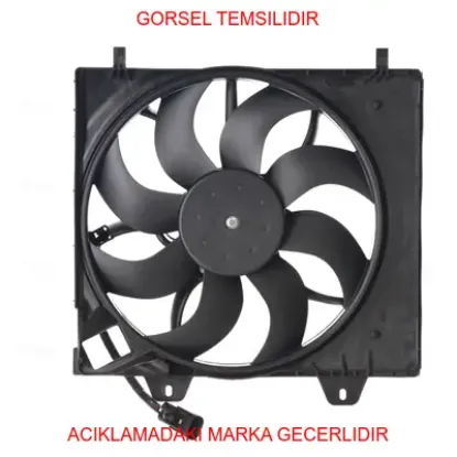 Fan motoru peugeot  9827752980 resmi