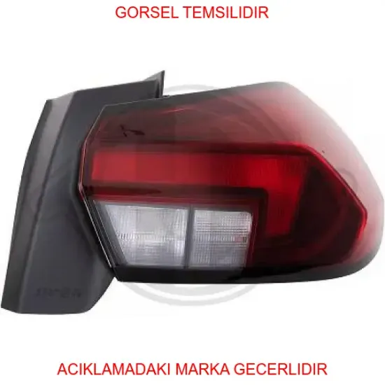 Arka lamba peugeot  9829317280 resmi