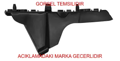 Ön tampon braketi  sol corsa f peugeot  9829335680 resmi