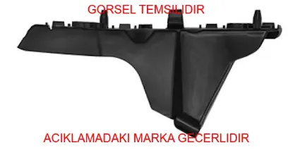Ön tampon braketi   sağ corsa f peugeot  9829335780 resmi