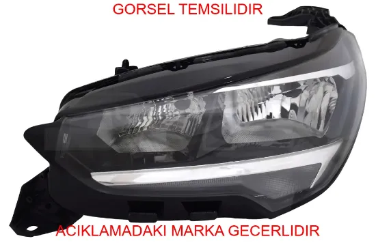 Komple far peugeot  9829465580 resmi