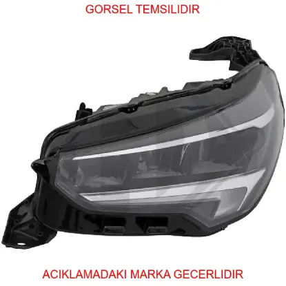 Komple far peugeot  9829522780 resmi