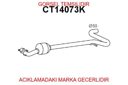 Ara bağl borusu peugeot  9833015180 resmi