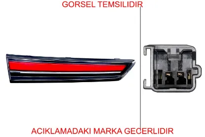 Arka lamba peugeot  9833944480 resmi