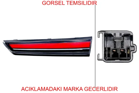 Arka lamba peugeot  9833944580 resmi