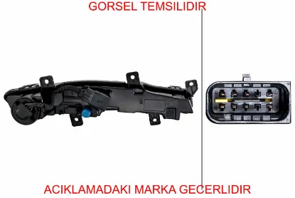 Sağ Gündüz Far Led / 308 (p5) 408 (p54) Peugeot 9835230880 resmi