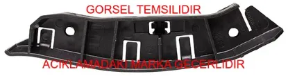 Ön tampon bağlantı ayak  / 308 (p5) peugeot  9835304580 resmi