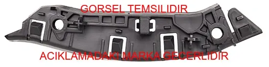 Ön tampon bağlantı ayak  / 308 (p5) peugeot  9835304680 resmi