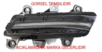 Sağ Gündüz Far   3008 (p84) Peugeot 9836230980 resmi