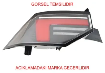 Arka lamba peugeot  9839298480 resmi