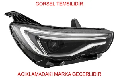 Çıplak far peugeot  YP00126180 resmi