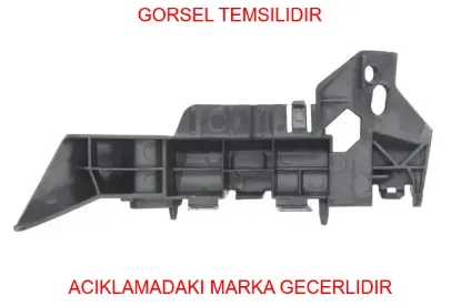 Ön tampon tutucu sağ crossland x peugeot  YQ00572080 resmi