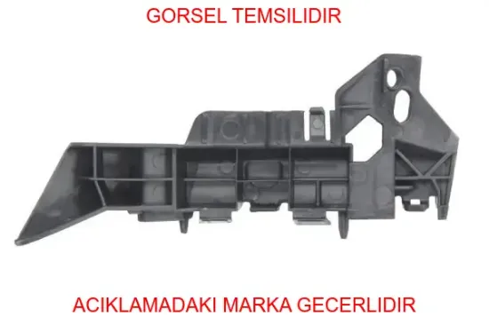 Ön tampon tutucu sağ crossland x peugeot  YQ00572080 resmi
