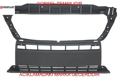 Tampon ön orta siyah  boxer 2014>  1611705180/ 735619717/  Polıplast 100.11134 resmi