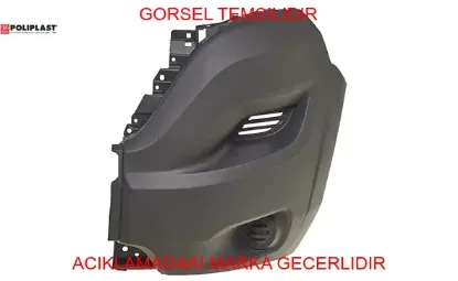 Tampon ön sol gri sissiz dodikli  boxer 2014>  1612473480/ 735589786/ 100.16.142/ 100.10.139/  Polıplast 100.11136 resmi