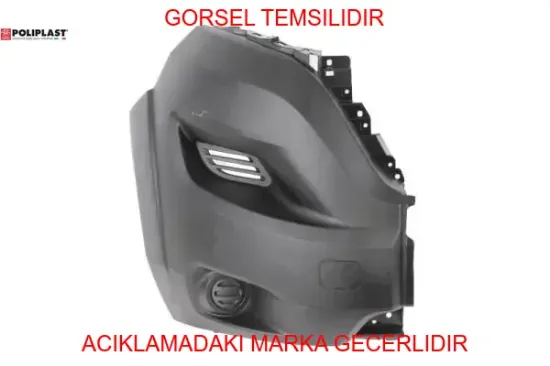 Tampon ön sağ sissiz  ducato 2014>  735684853/ 1637293580/ 161242988/ 1612429880/ 735589818 Polıplast 100.11141 resmi