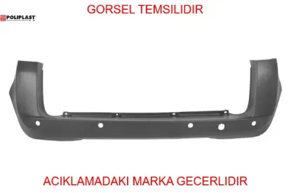 Tampon arka astarlı sensörlü tek kapı  fıorıno 2008>  735489502/ 735489506/ 1626194180/ 735662638/  Polıplast 100.11226 resmi